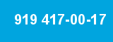 919 417-00-17 919 417-00-17